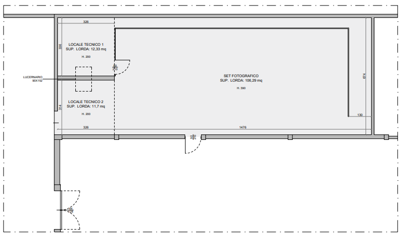 Steel Studio Plan